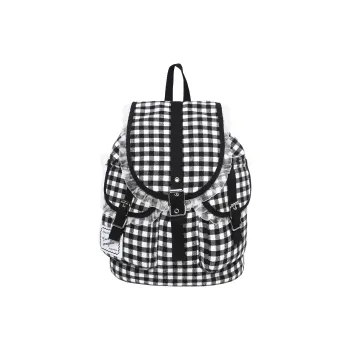 WXRX Cotton Backpack Women's Black