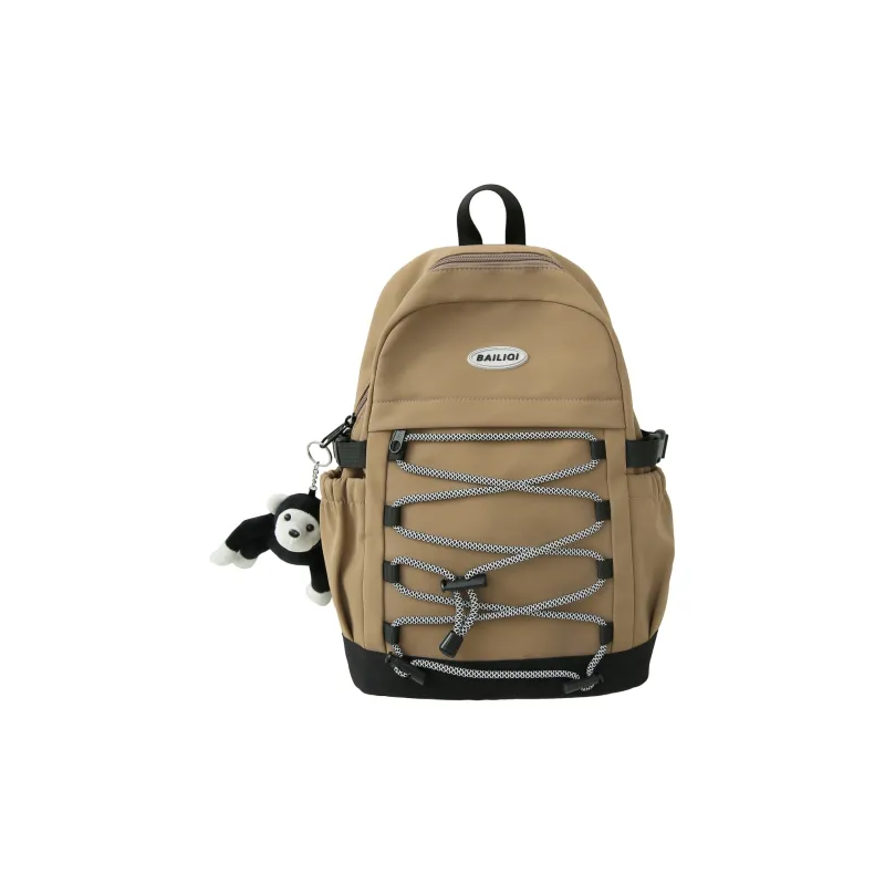 SUN EARTH &U Nylon Backpack Unisex Multicolor-4