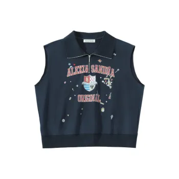 Alexia Sandra Tank Tops Women's Navy Blue