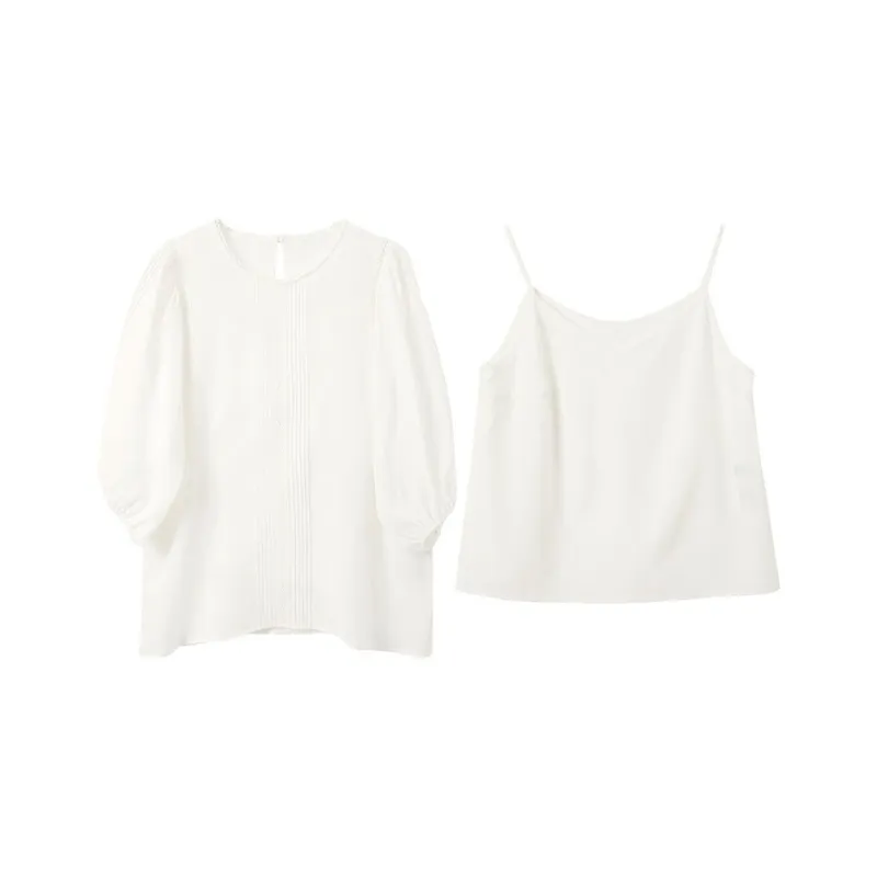 3COLOUR Shirts Women's Cloud White-0