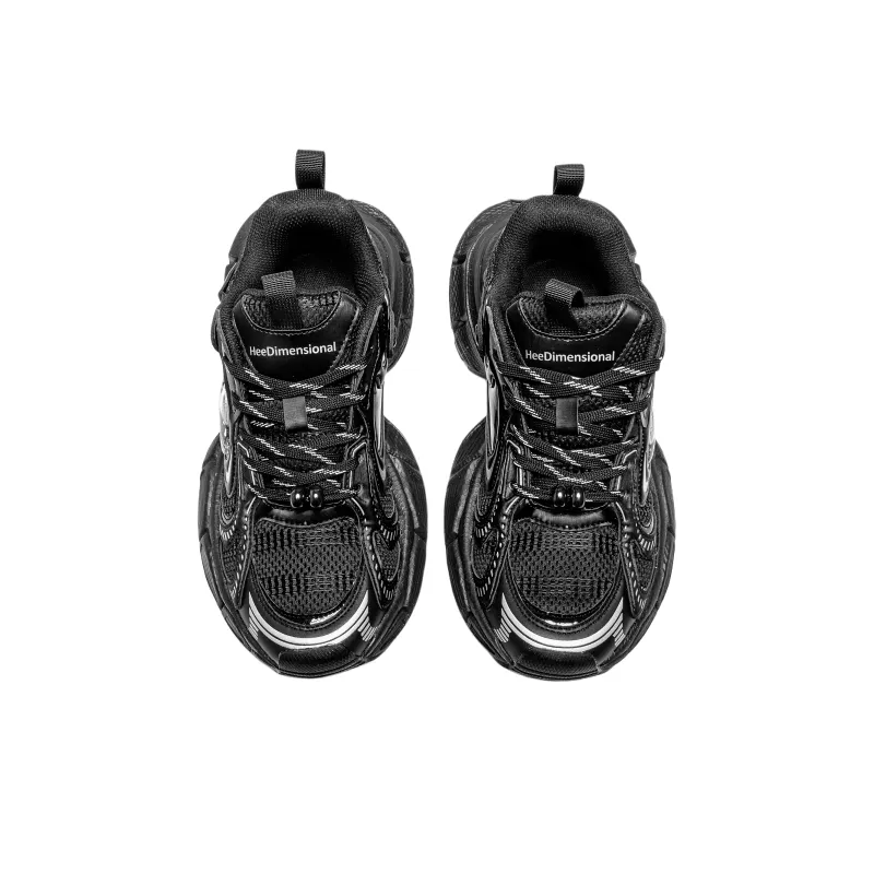 Shug Anti Slip And Wear Resistant Height Increasing Low Top Chunky Sneakers Unisex-16