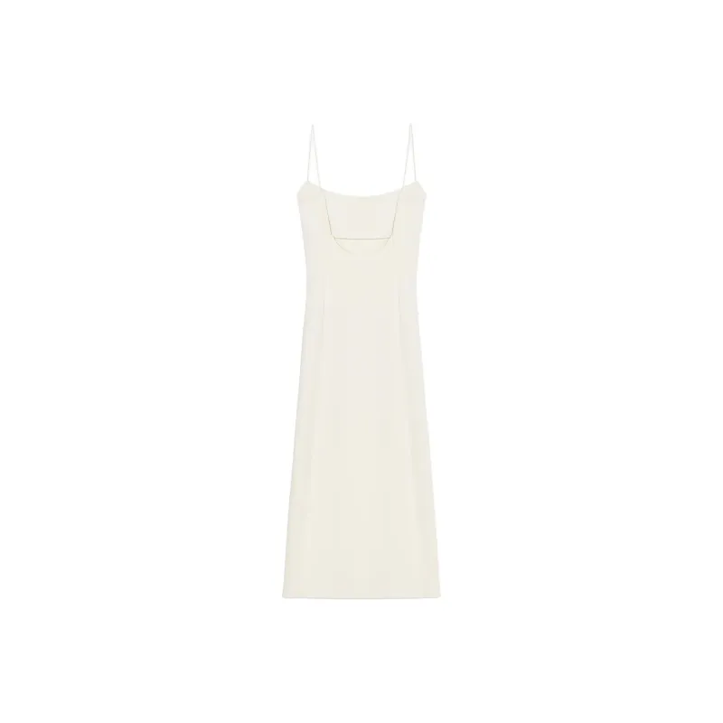 ZARA Slip Dresses Women's Frosted White-1