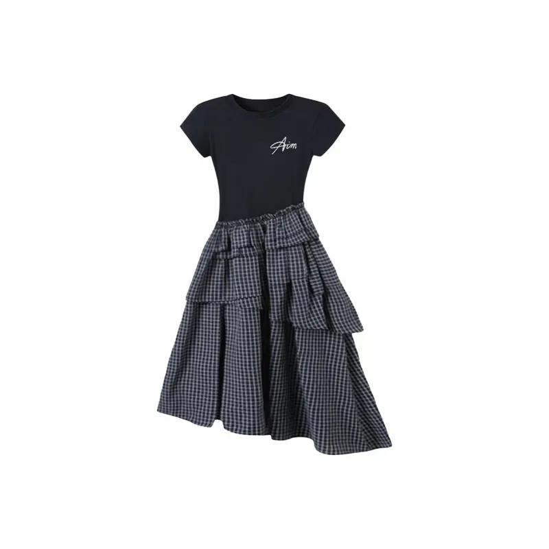 Peaches Peaches Short Sleeved Dress Women's-0