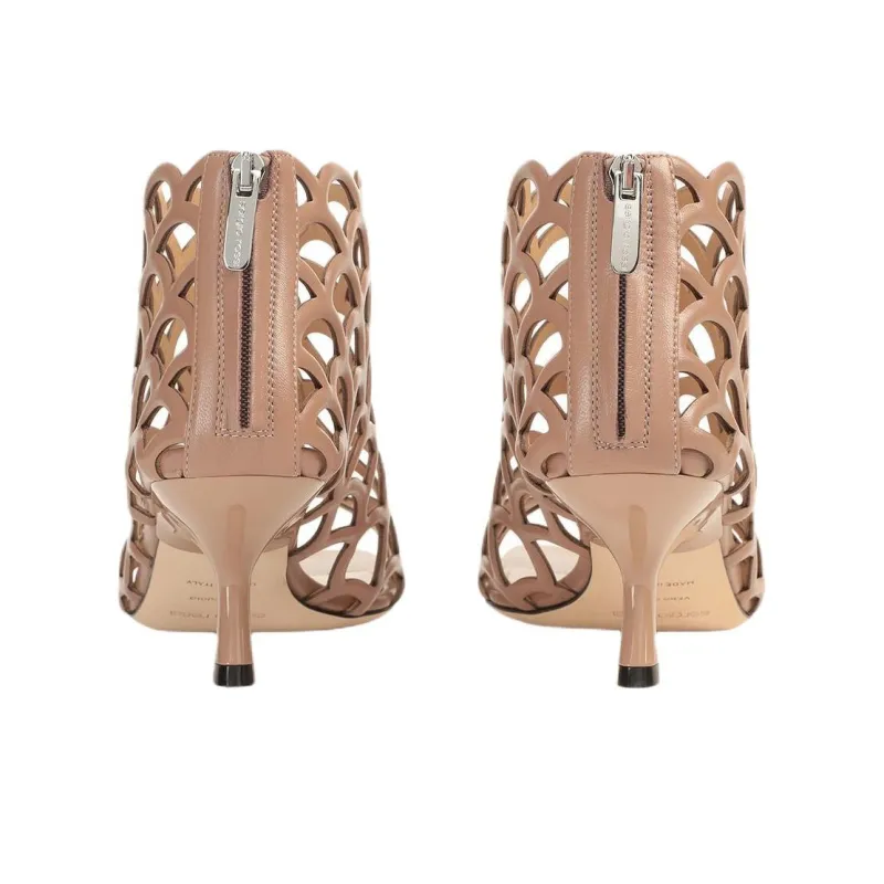 SERGIO ROSSI Sr Mermaid One Strap Sandals 6cm Women's Pink-4