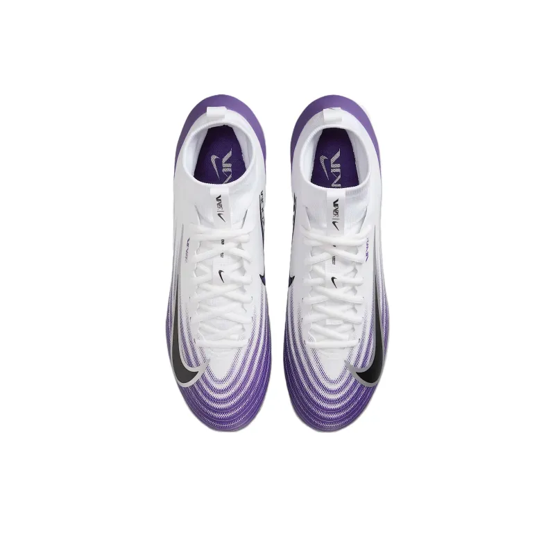 Nike Vapor Pro 1 Anti Slip Wear Resistant Soccer Shoes Unisex White Purple-3