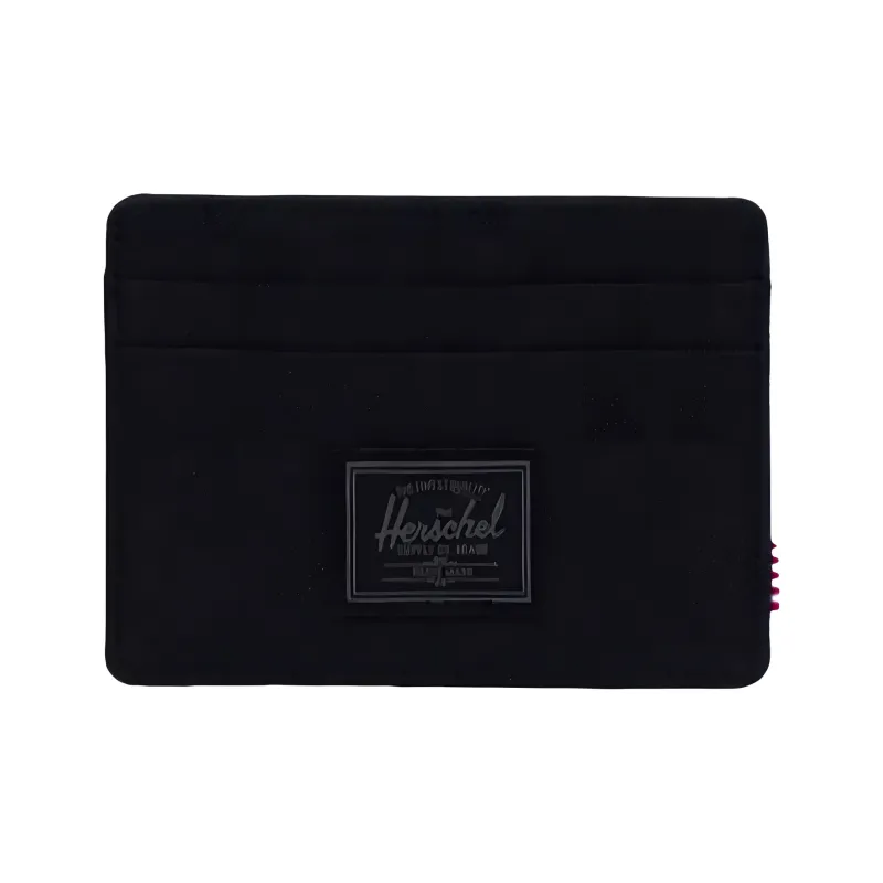 Herschel Polyester Card Holder Unisex Black-0