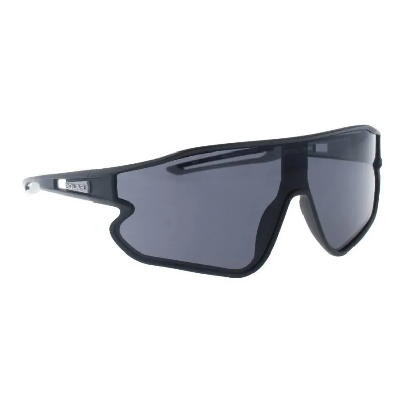 Polar Acetate Irregular Shape Sunglasses Unisex Black-2