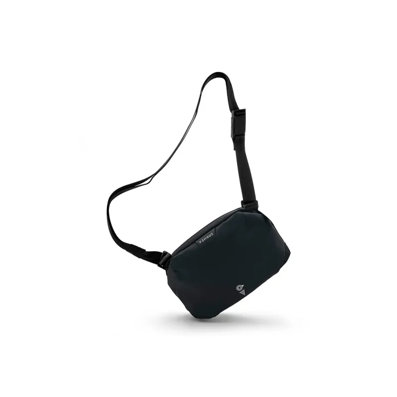 Venque Fabric One Shoulder Waterproof Crossbody Bag Medium Size Unisex White/Black/Olive Green/Mocha-0