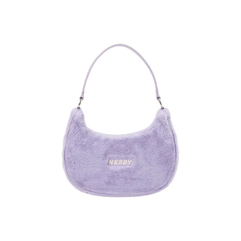 NERDY Hobo Bag Shoulder Bag Handbag Shoulder Bag Women's Purple-0