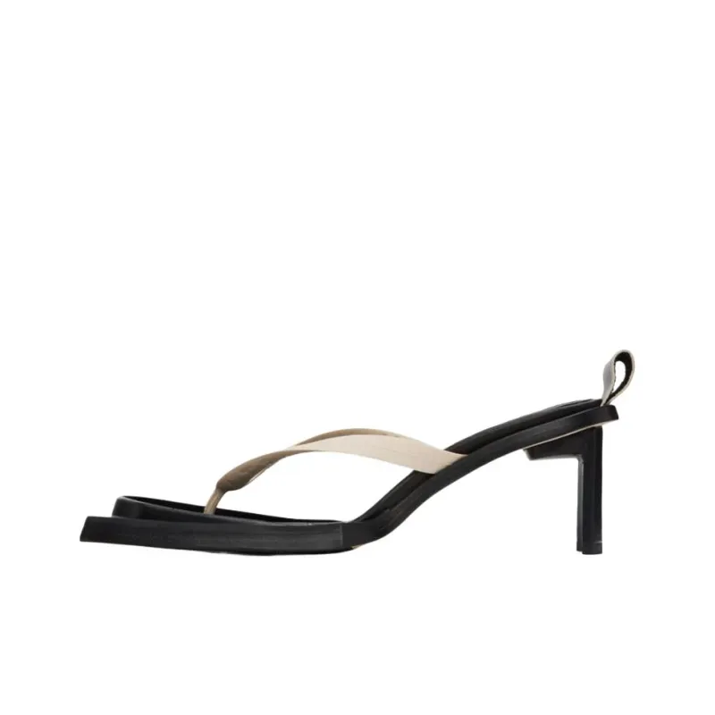 MIISTA Flip Flops Women's Light Brown-0