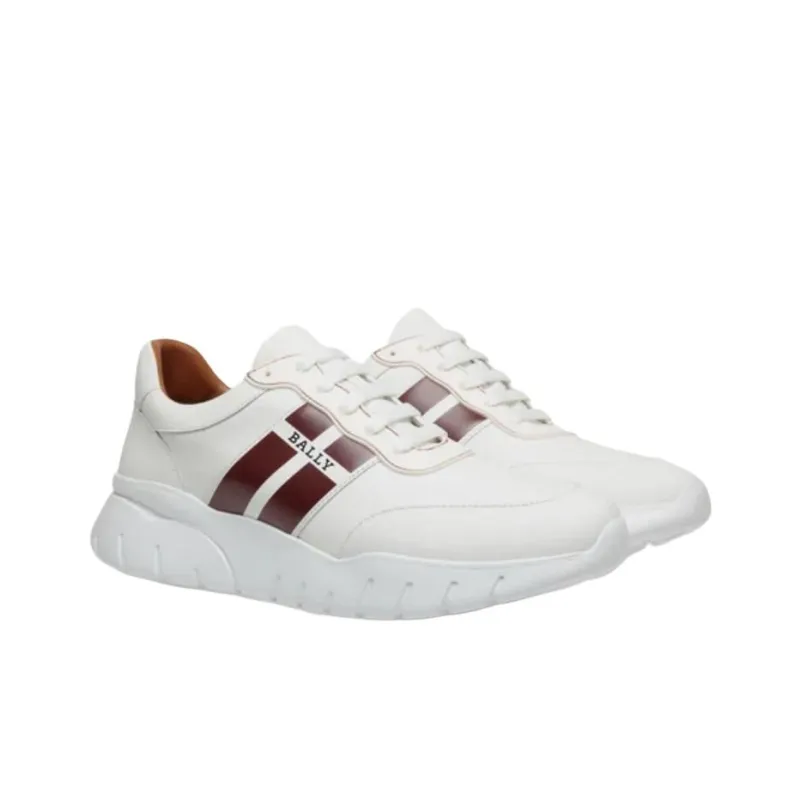 BALLY Low Top Casual Shoes Men's White-2