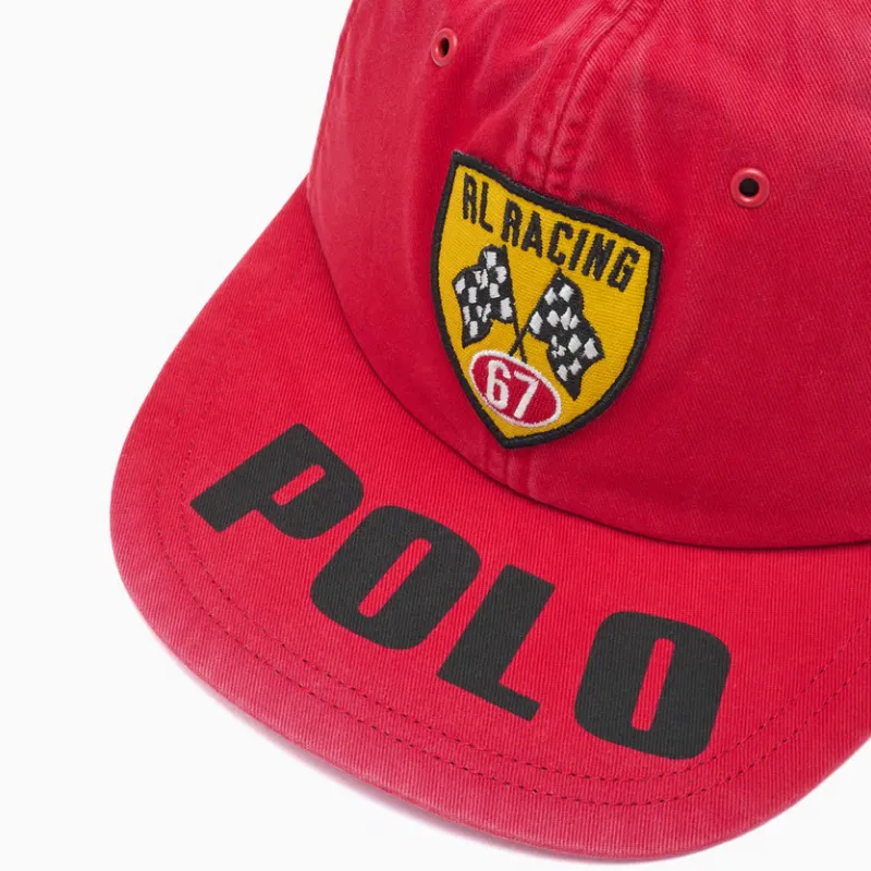 Polo Ralph Lauren   Baseball Caps Unisex Red-3