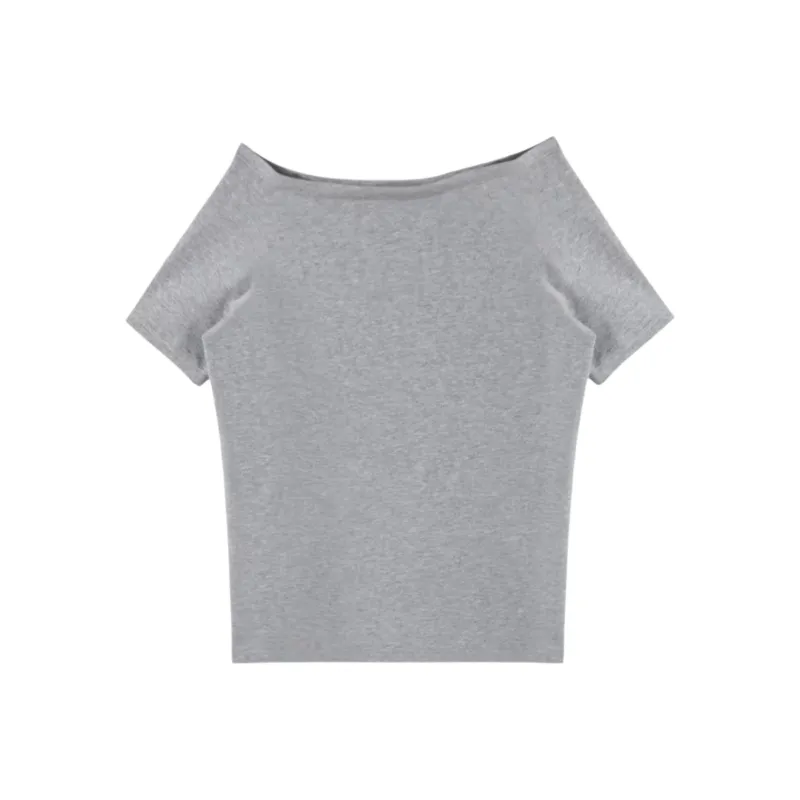 TELENT Drop Shoulder Sleeve T Shirt Women's-4