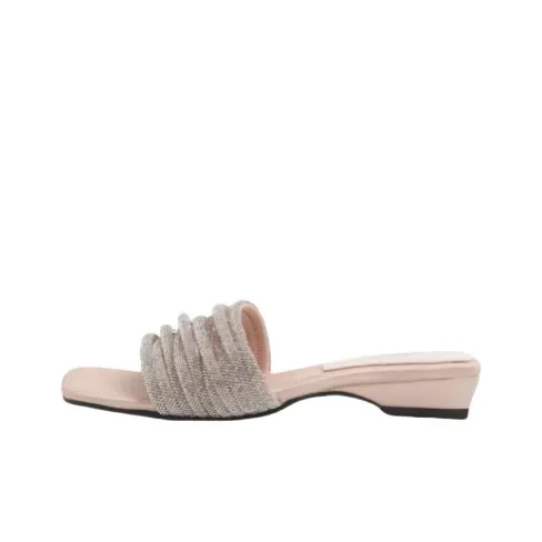 WUJI Slip Resistant Quiet Slide Slippers Women's-4