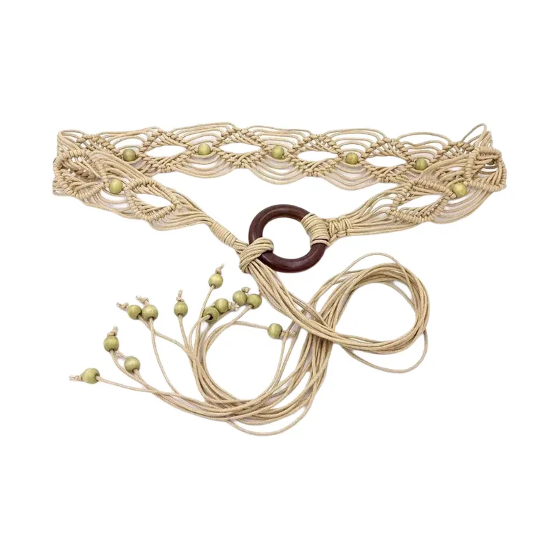 JEANSWEST Wax Cord Belt Women's 4CM-8
