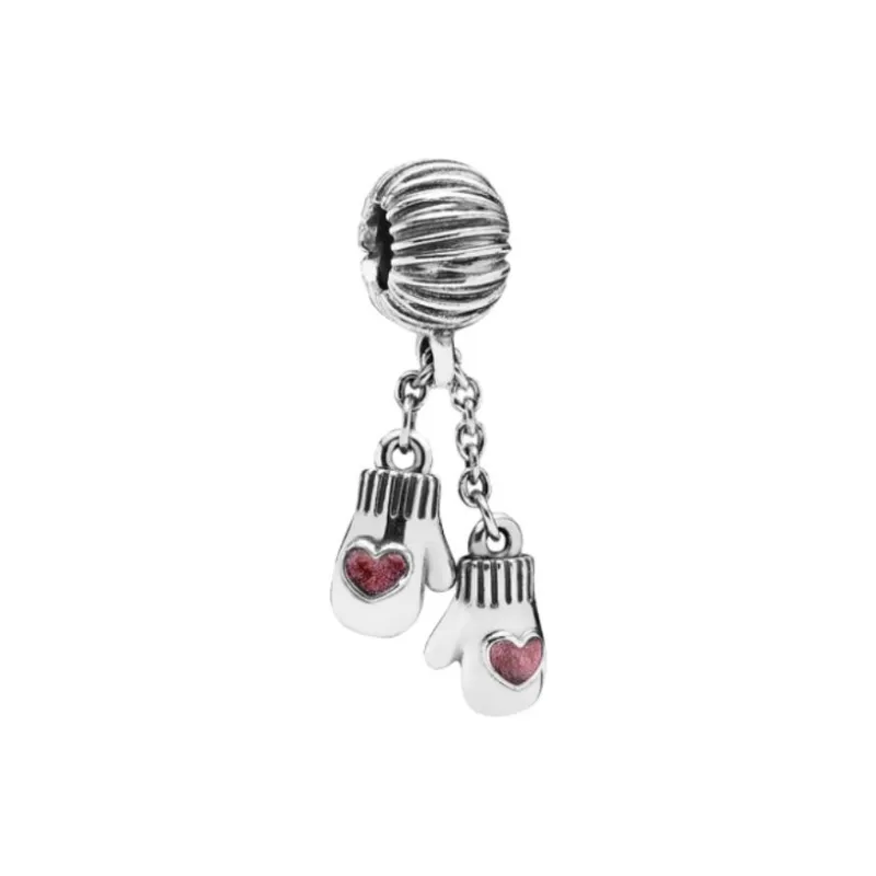 Pandora 925 Sterling Silver, Enamel Pendants Unisex Silver-0