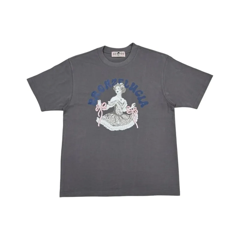 Bronze Lucia T Shirts Unisex Gray-0