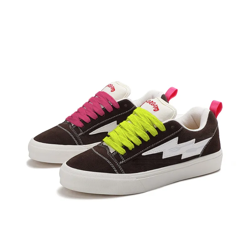 DUEPLAY Coverage, Impact Resistance, Balance, Breathable, Abrasion Resistant Low Top Skateboard Shoes Unisex-10