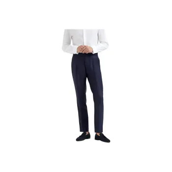 Brunello Cucinelli Pleat detail Tuxedo Trousers