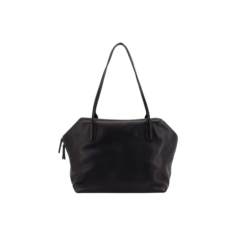 THE ROW Leather Shoulder Bag Regular Women's Black-0