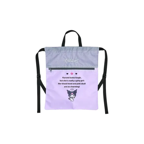 Sanrio Kulomi Polyester Backpack Women's Purple