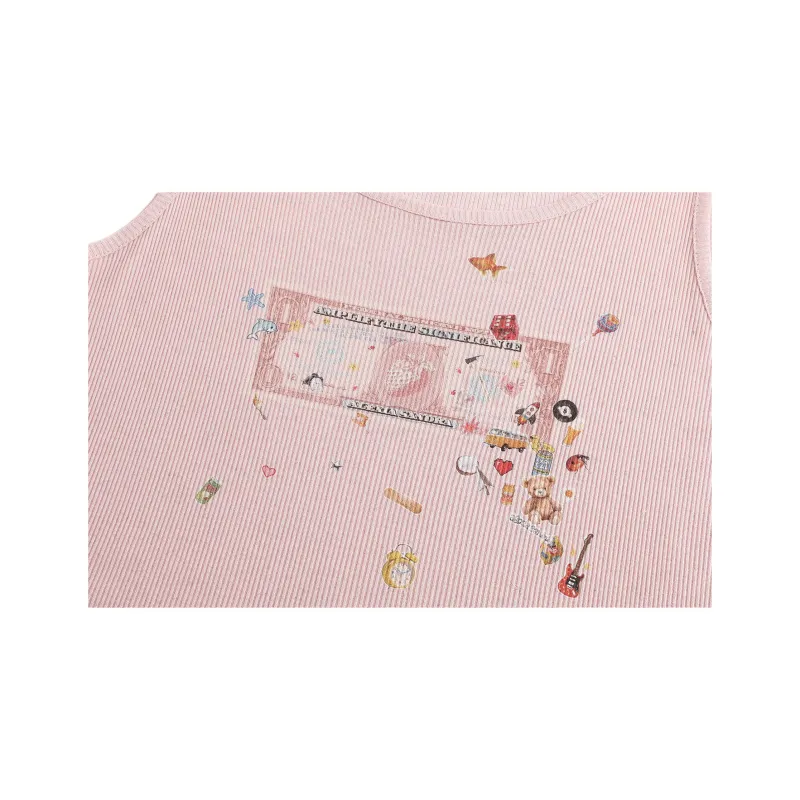 Alexia Sandra Tank Tops Women's Pink-7