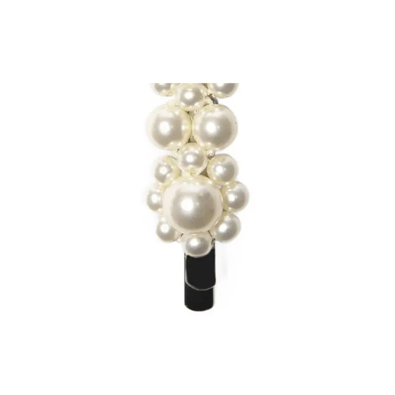 SIMONE ROCHA   Hair Clips Unisex White-2