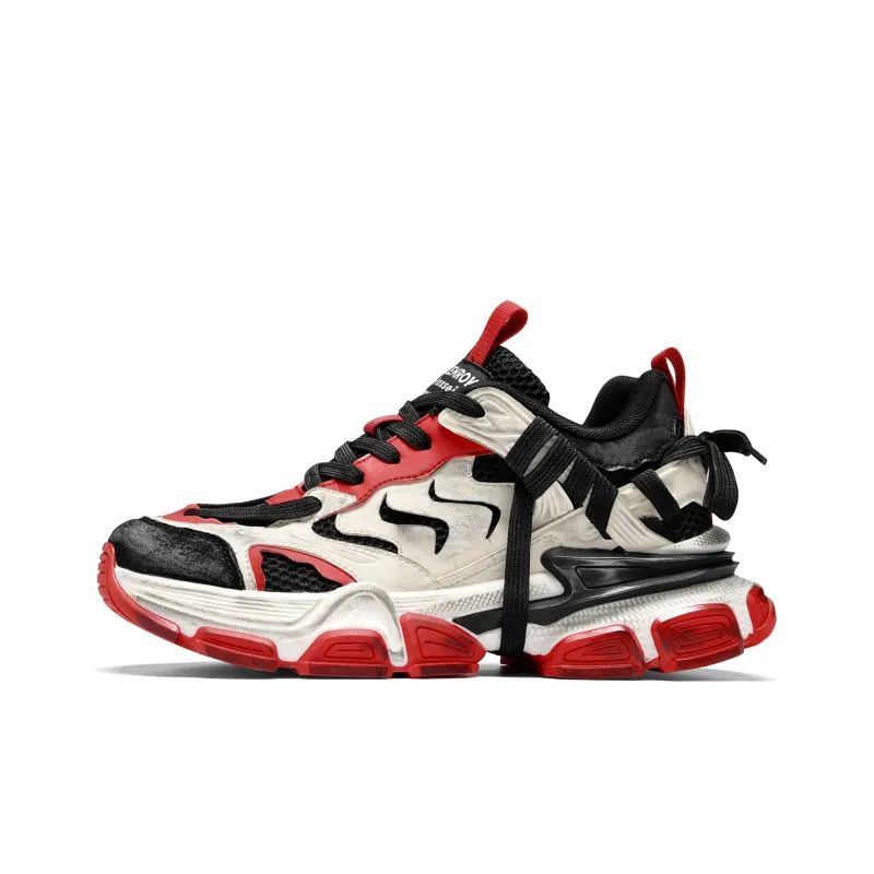 DIKENROK Anti Slip And Wear Resistant Height Increasing Low Top Chunky Sneakers Unisex-18