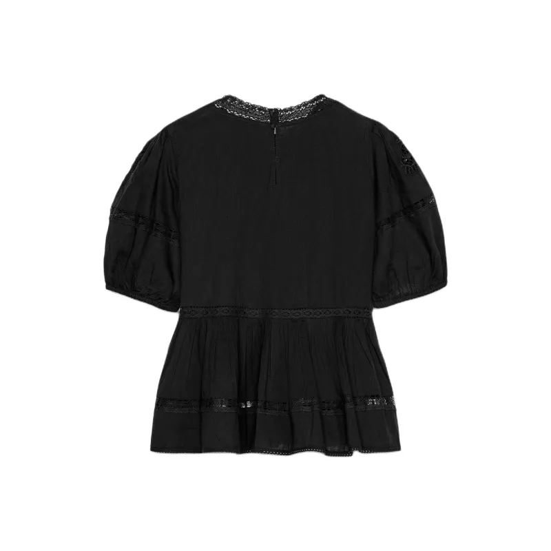 ZARA ZW Series Shirts Women's Black-1