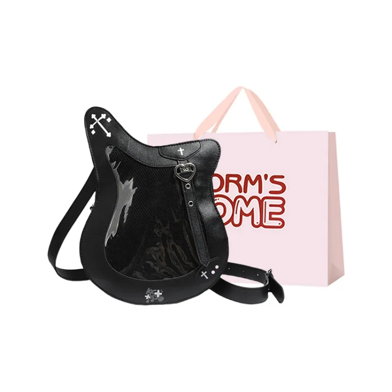 Worm's Home PU Shoulder Bag Women's-3