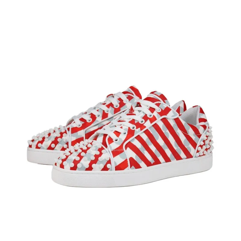 CL Seavaste 2 Low Top Skateboard Shoes Men's Red-2