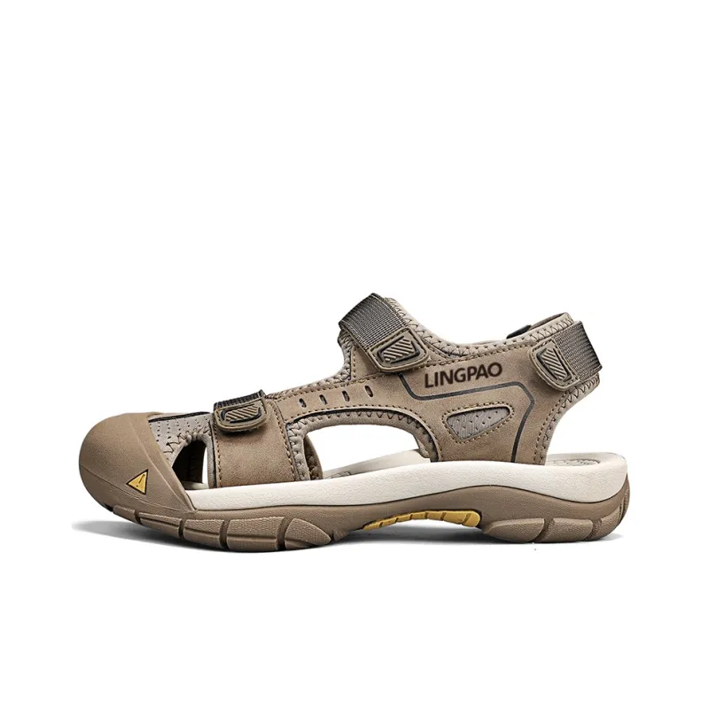 LINGPAO Abrasion Resistant Breathable Slip Resistant River Trekking Shoes Men's-6
