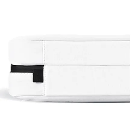 FANJI Polyurethane Toiletry Bag Unisex White-3