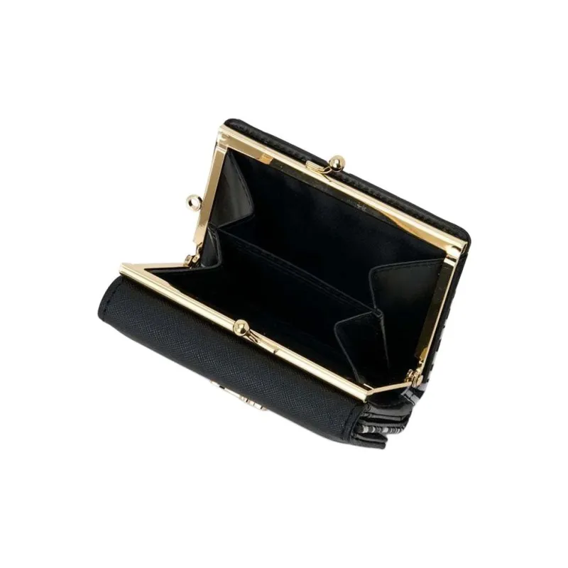 Sanrio Synthetic Leather Wallet Women's Black-1
