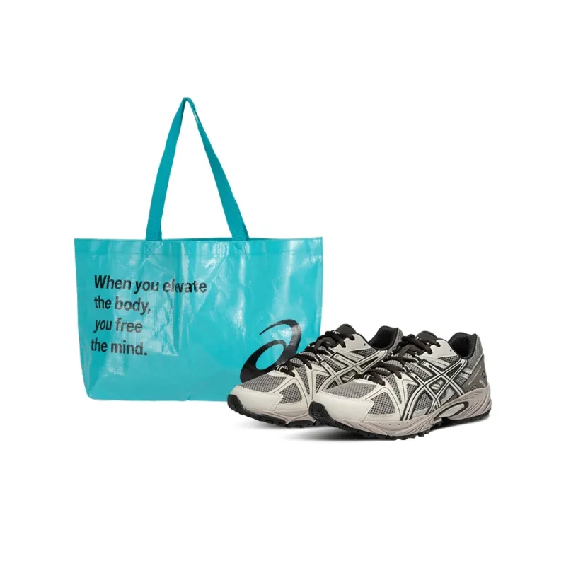 Asics Gel Kahana TR Cushioning, Wear Resistant Low Top Chunky Sneakers Unisex Gray-6