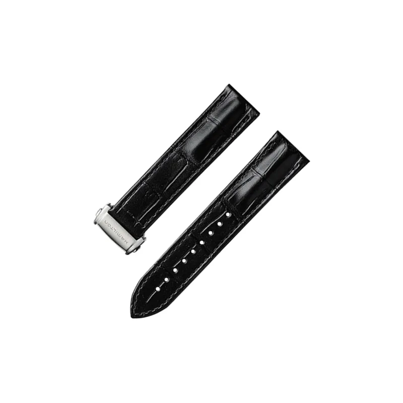 HAMILTON All Compatibility Watch Band Cowhide Leather Material-1