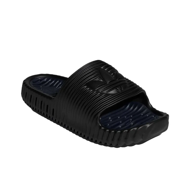 Adidas Originals Slip Resistant Abrasion Resistant Slide Slippers Unisex Black-2