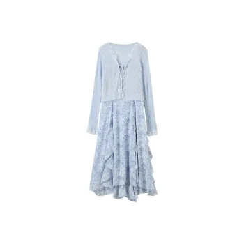 SENTUBILA Two Piece Skirt Sets Women's