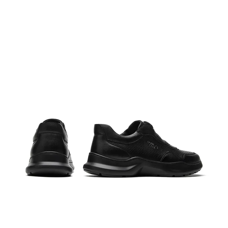 MILLIE'S Abrasion Resistant, Lightweight, And Breathable Low Top Casual Shoes Men's Black-3