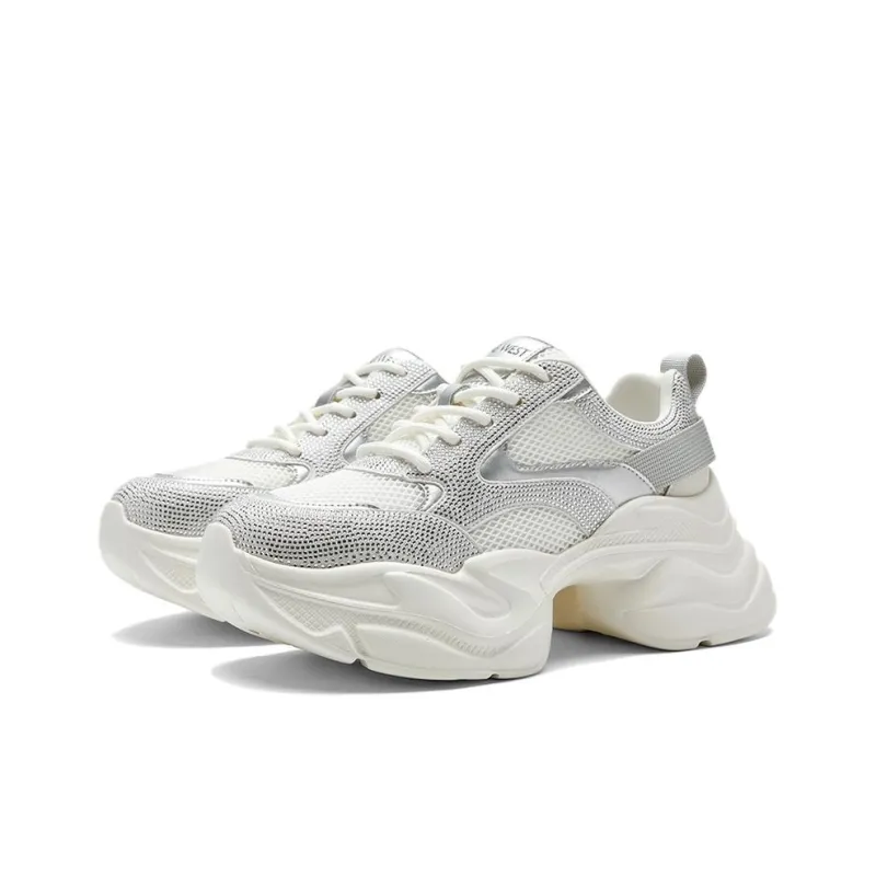 NINE WEST Low Top Chunky Sneakers Women's-7