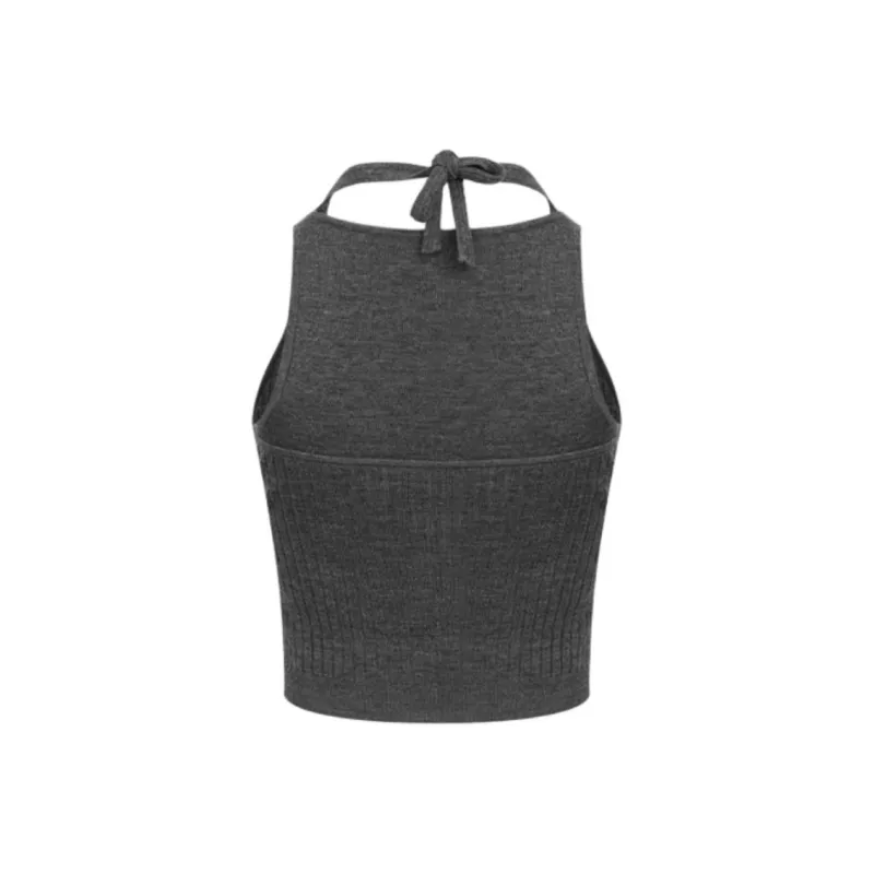 Ann Andelman Tank Tops Women's Dark Gray-1
