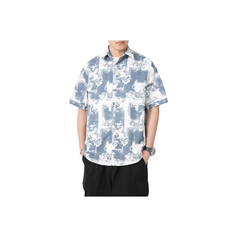 SIFLYTO Shirts Unisex Night Sea Ink Painting-0