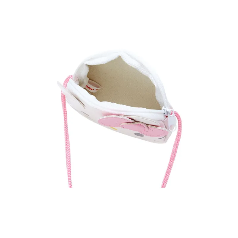 Sanrio Hello Kitty PU Coin Purse Women's White Pink-3