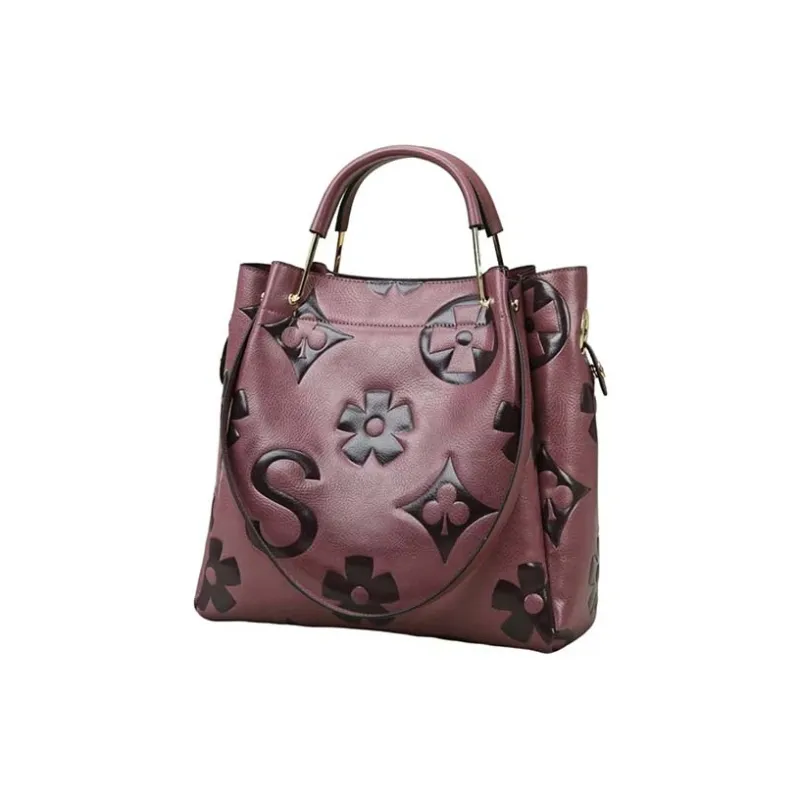 Boniu PU One Shoulder Handbag Women's Multicolor-4
