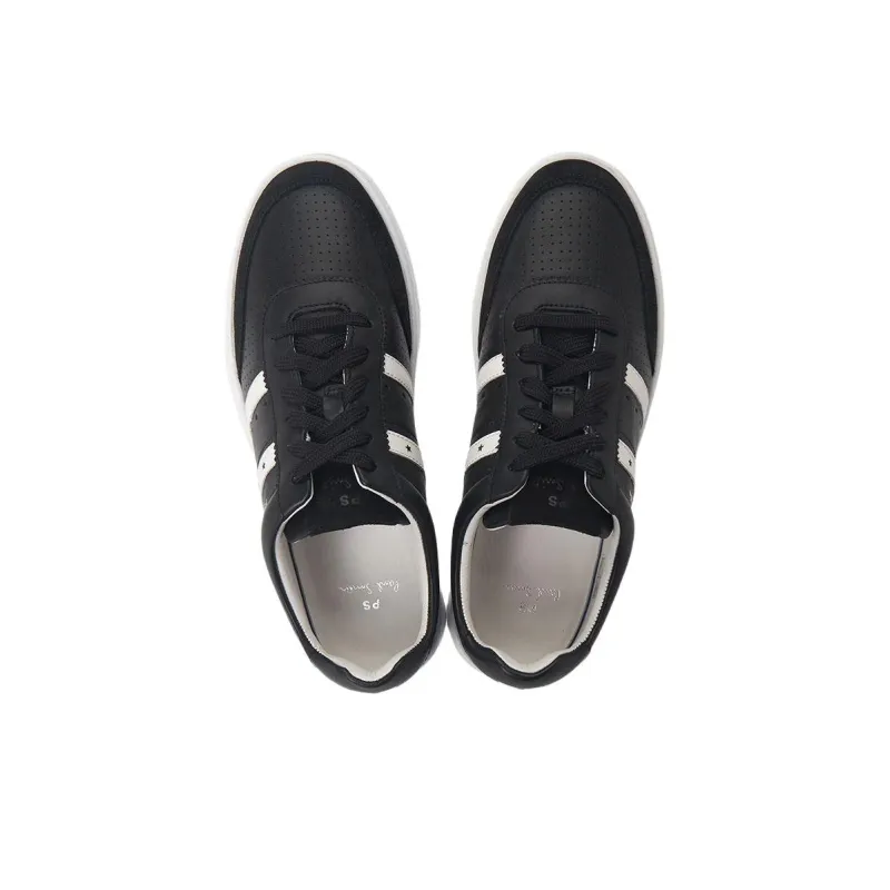 PS By Paul Smith Low Top Skateboard Shoes Men's Black-3