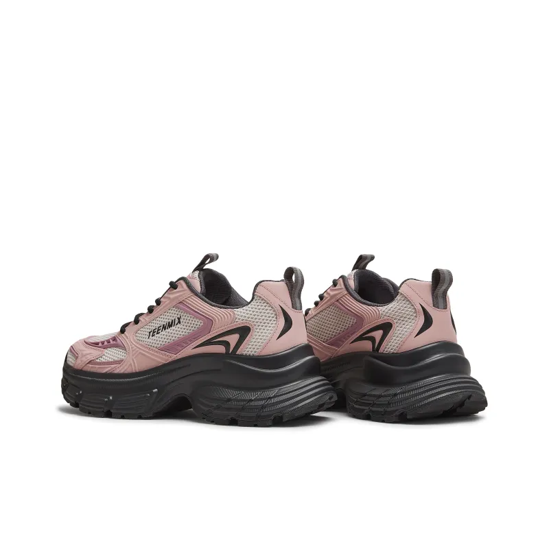 Teenmix Chunky Sneakers Women's Low Top Pink Purple-3