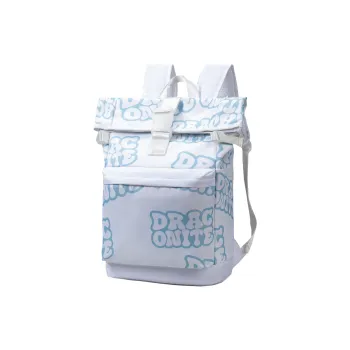 DRACONITE Polyester Backpack Unisex Dusty Pink