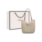 Ecru+Shopping Bag