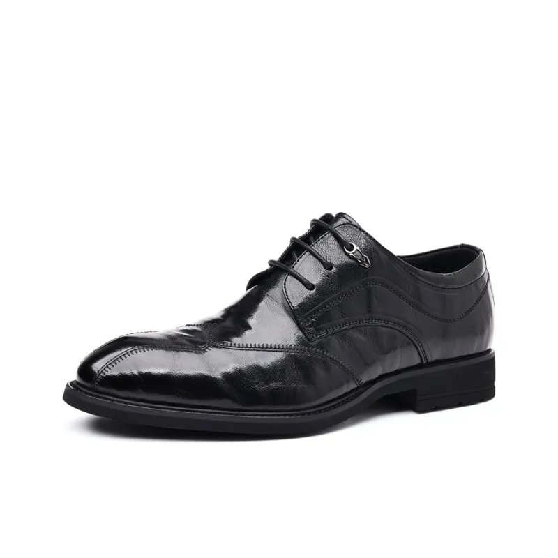 Kaltendin Dress Shoes Men's Black-0