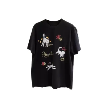 ABCMININ T Shirts Women's Black